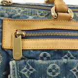 Louis Vuitton Monogram Denim Neo Speedy Boston Bag Blue M95019