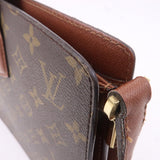 Louis Vuitton Monogram Courcelles Shoulder Bag Brown M51375