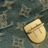 Louis Vuitton Monogram Denim Mini Pleaty Shoulder Bag M95050