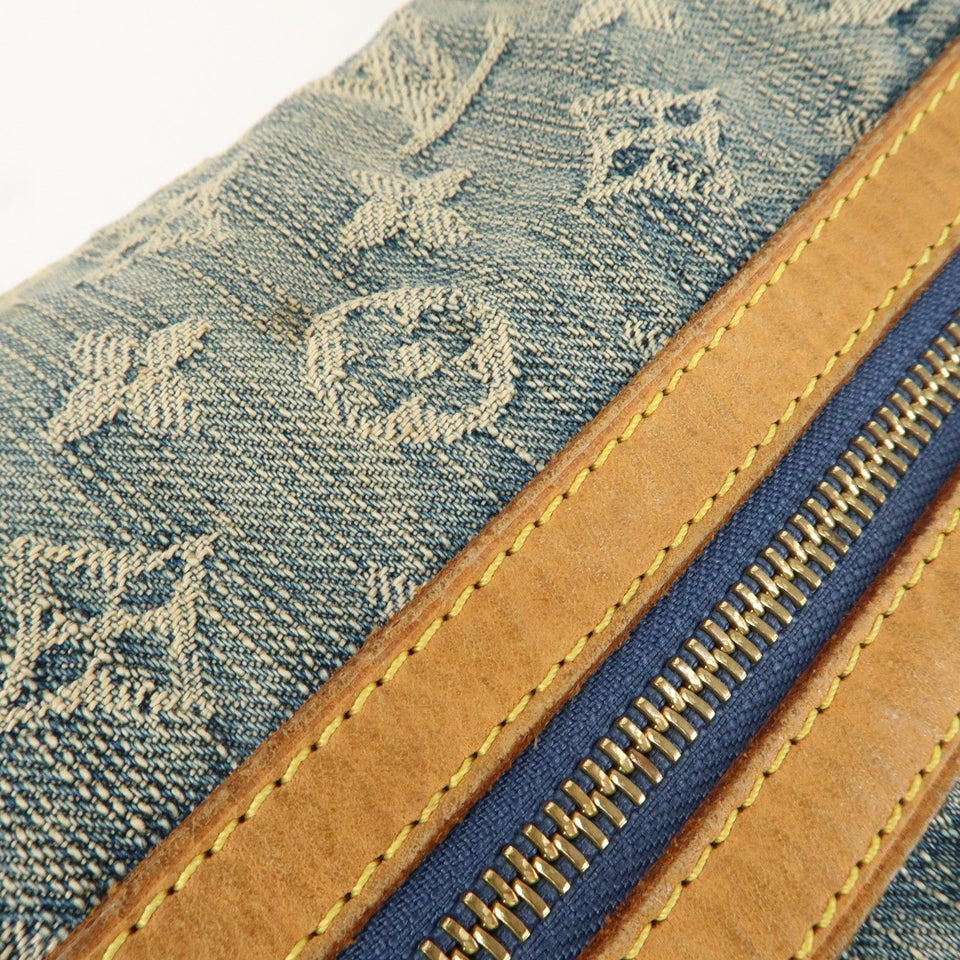 Louis Vuitton Monogram Denim Baggy GM Shoulder Bag M95048