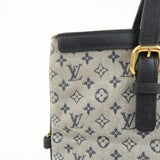 Louis Vuitton Monogram Mini Francoise Shoulder Bag Blue M92208