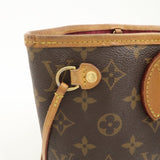 Louis Vuitton Monogram Neverfull PM Tote Bag Fuchsia M41001