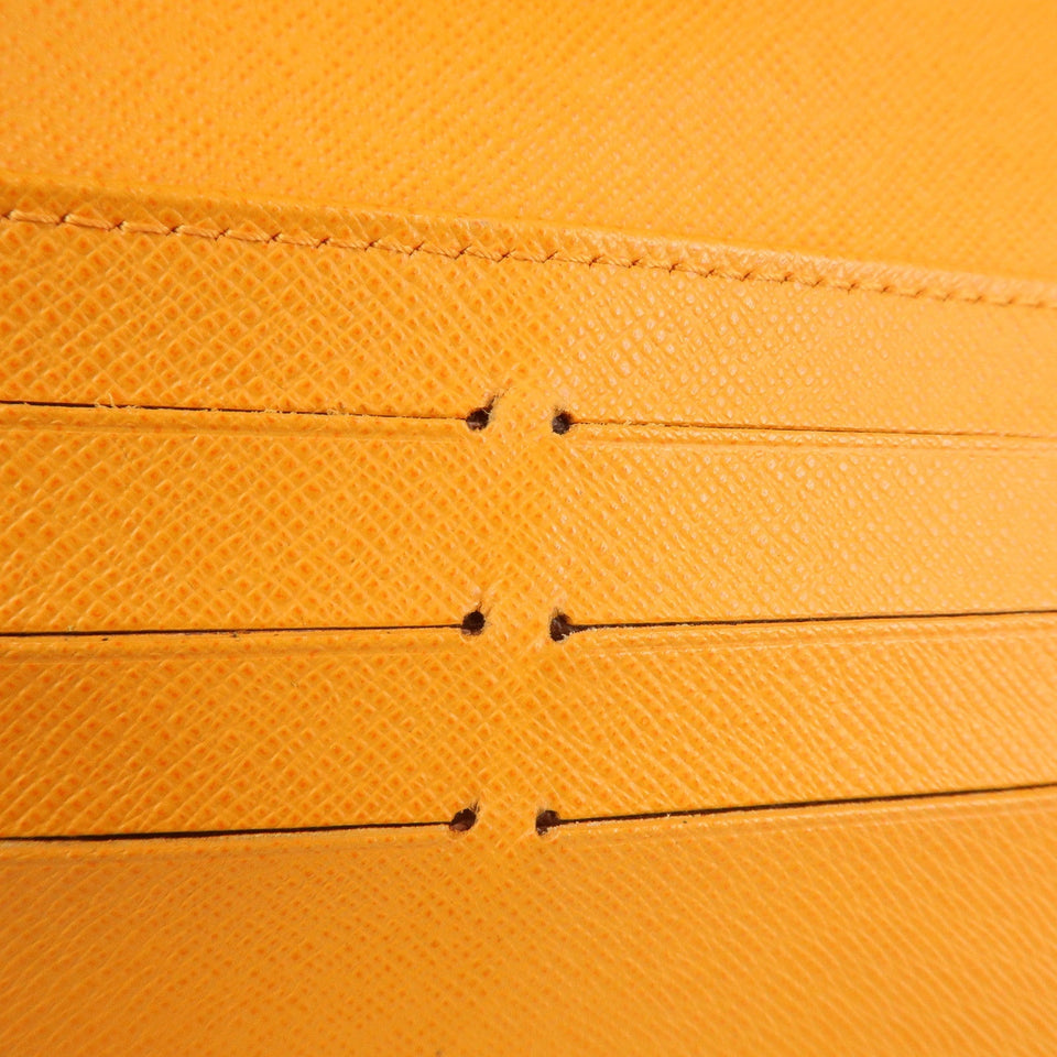 Louis Vuitton Epi Porte Tresor International Mandarin M6338H