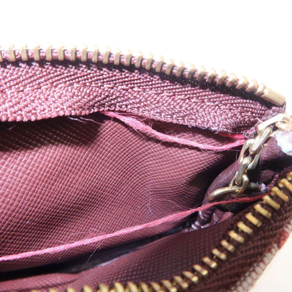 Louis Vuitton Monogram Mini Pochette Cles Coin Case Cerise M92238