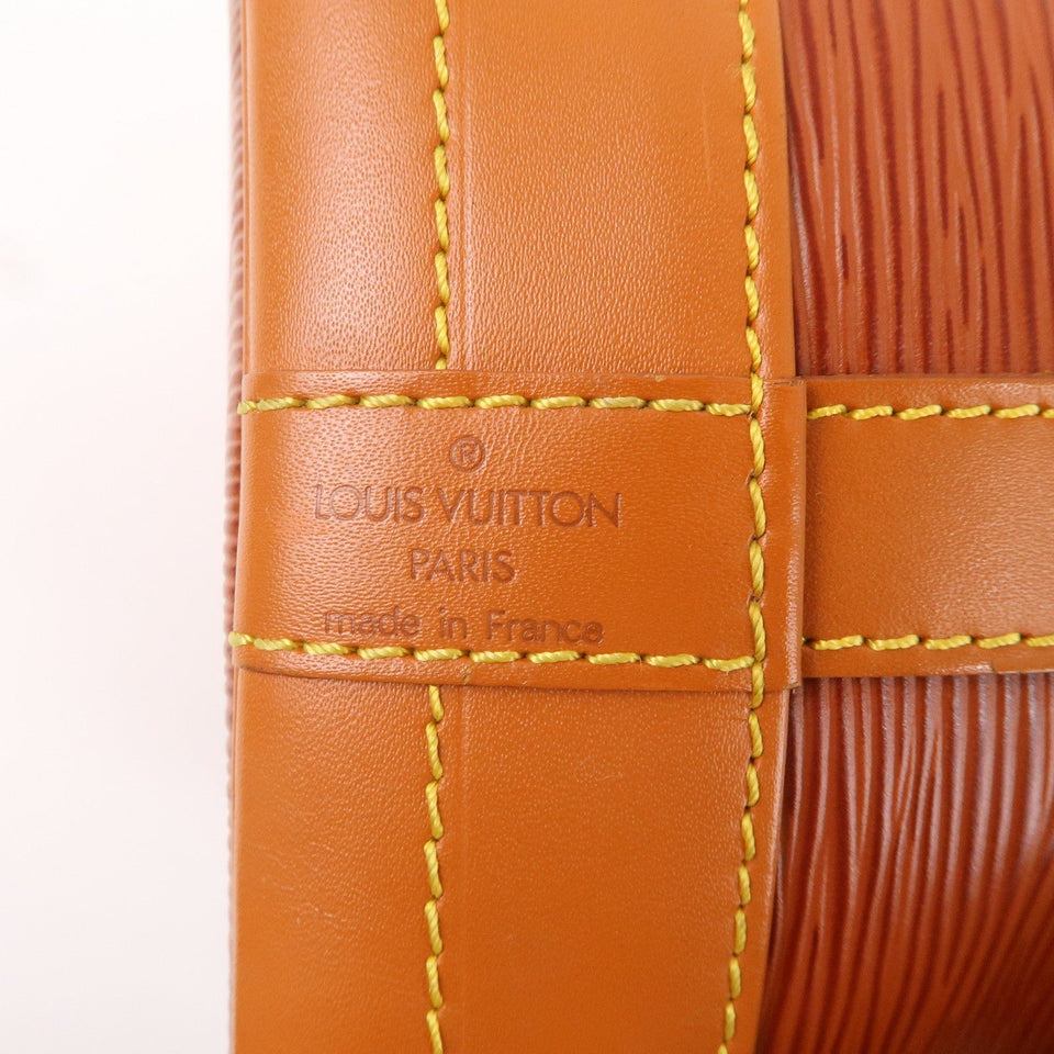 Louis Vuitton Epi Noe Bi-Color Shoulder Bag Kenya Brown M44028