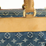 Louis Vuitton Monogram Denim Neo Speedy Boston Bag Blue M95019