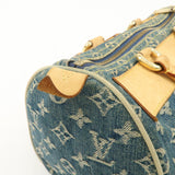 Louis Vuitton Monogram Denim Neo Speedy Boston Bag Blue M95019