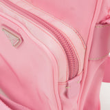 Prada Nylon Leather Shoulder Bag Pouch Purse Pink  BT0169