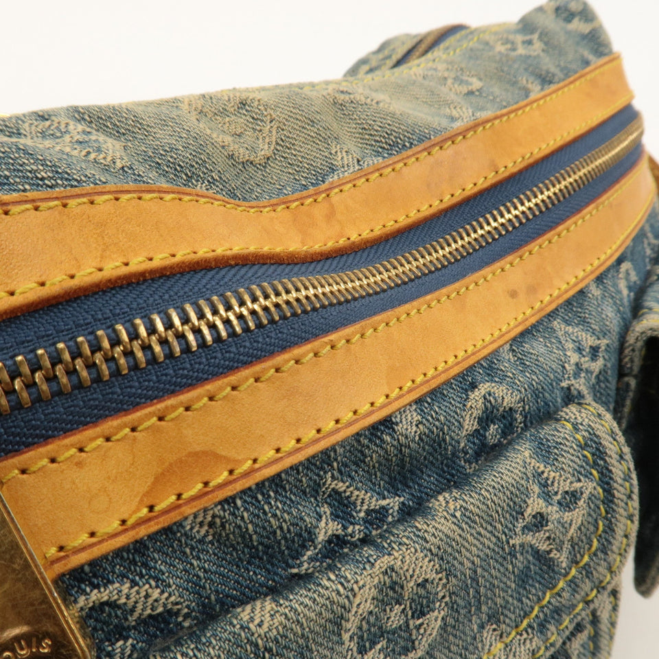 Louis Vuitton Monogram Denim Baggy PM 2Way Shoulder Bag M95049