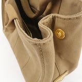 Prada Canapa Mini Canvas 2Way Bag Shoulder Bag Brown B2439G