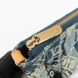 Louis Vuitton Monogram Denim Trousse Raye Pouch Blue M95335
