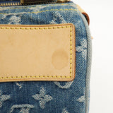 Louis Vuitton Monogram Denim Neo Speedy Boston Bag Blue M95019