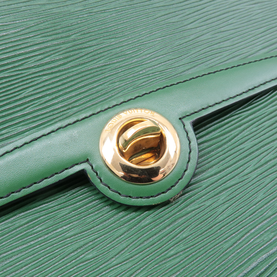 Louis Vuitton Epi Pochette Arche Shoulder Bag Borneo Green M52574