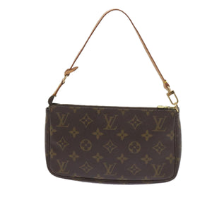 Louis Vuitton Pochette Accessoire  Canvas Clutch Bag