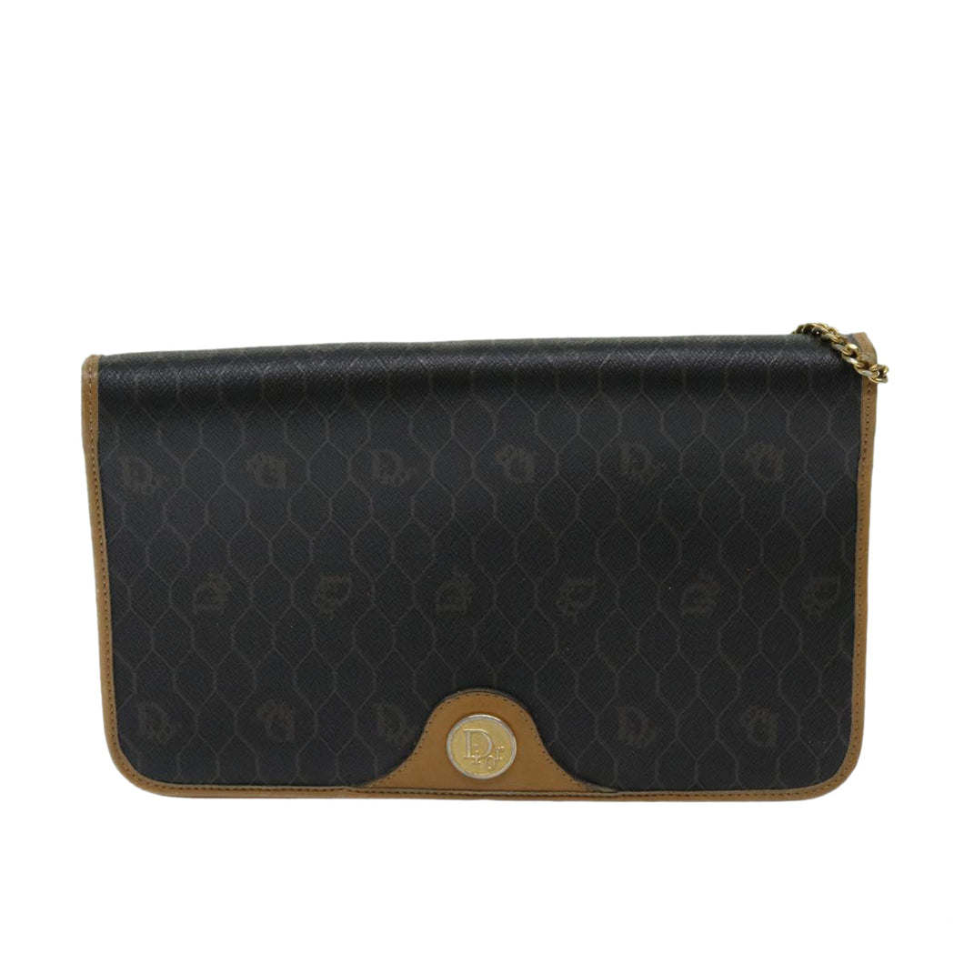 Dior Honeycomb  Canvas Shoulder Bag