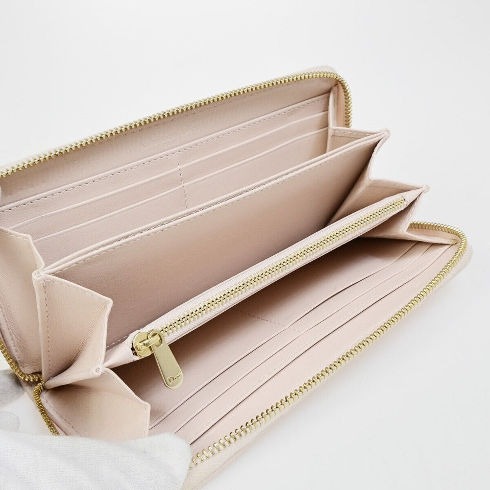 Dior Lady Dior  Leather Wallet