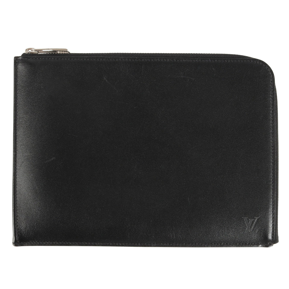 Louis Vuitton Pochette Jour  Leather Clutch Bag