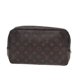 Louis Vuitton Monogram Trousse Toilette 28 Clutch Bag