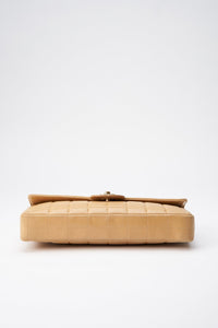 Chanel Chocolate Bar Bag - Beige Leather