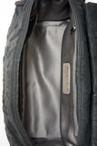 Chanel Black Textured Coated Nylon Flap Bag