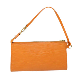 Louis Vuitton Pochette Accessoire  Leather Clutch Bag