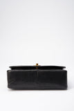 Vintage Chanel Diana Black Single Flap with 24k gold plated hardware