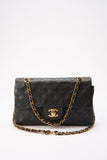 Chanel Classic Double Flap Bag Small Black Lambskin Leather