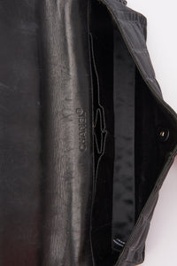 Chanel Black Nylon Travel Line Chocolate Bar Flap Bag