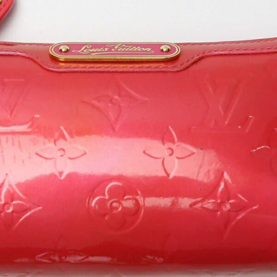 Louis Vuitton Cosmetic Pouch  Patent Leather Clutch Bag