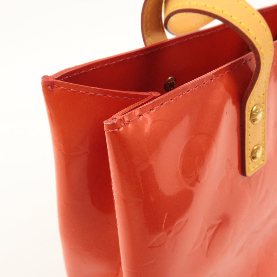 Louis Vuitton Monogram Vernis Lead PM Hand Bag M91088 Rouge