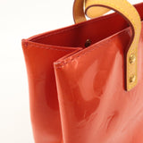 Louis Vuitton Monogram Vernis Lead PM Hand Bag M91088 Rouge