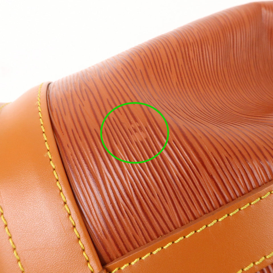 Louis Vuitton Epi Noe Bi-Color Shoulder Bag Kenya Brown M44028