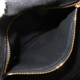 Prada Canapa Mini Canvas Tote Bag Hand Bag Black