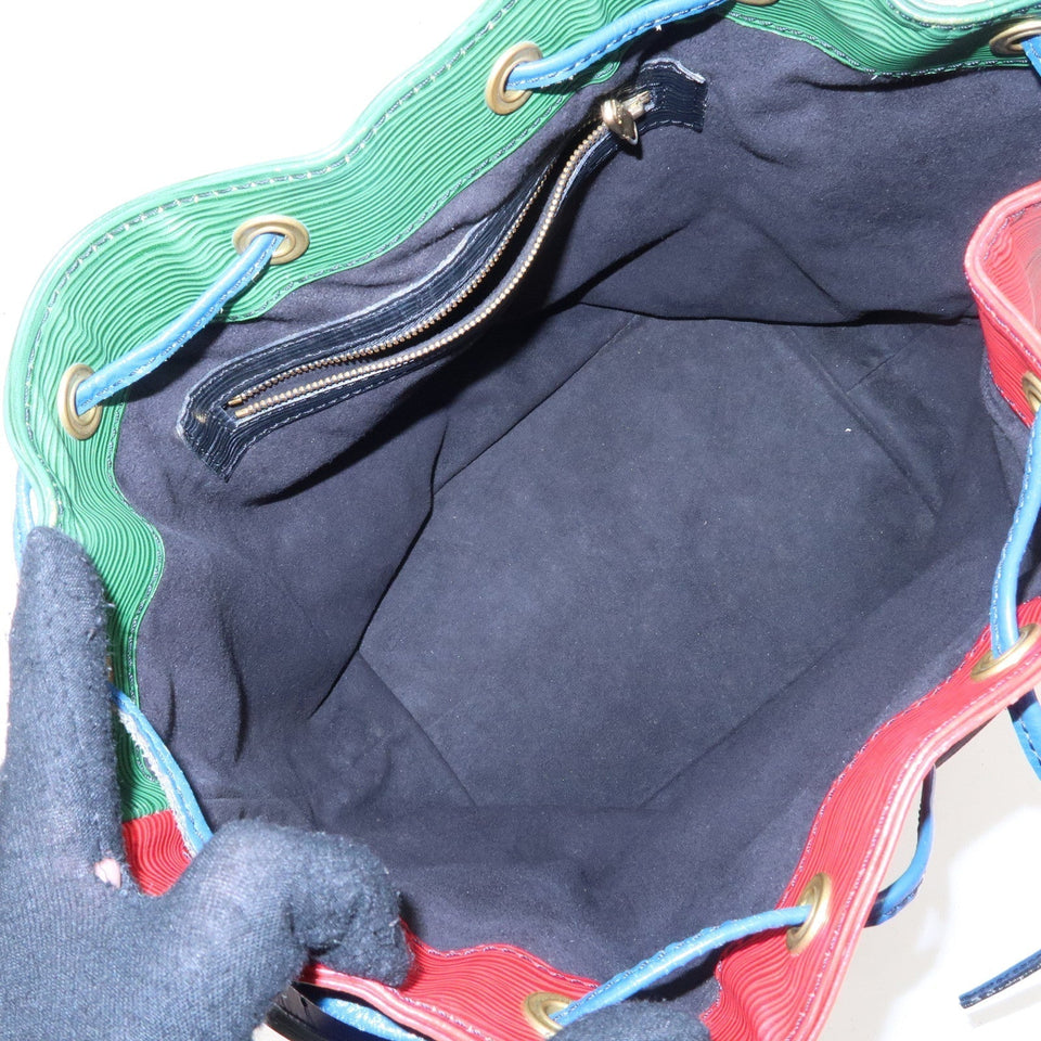 Louis Vuitton Epi Petit Noe Tricolore Shoulder Bag M40678