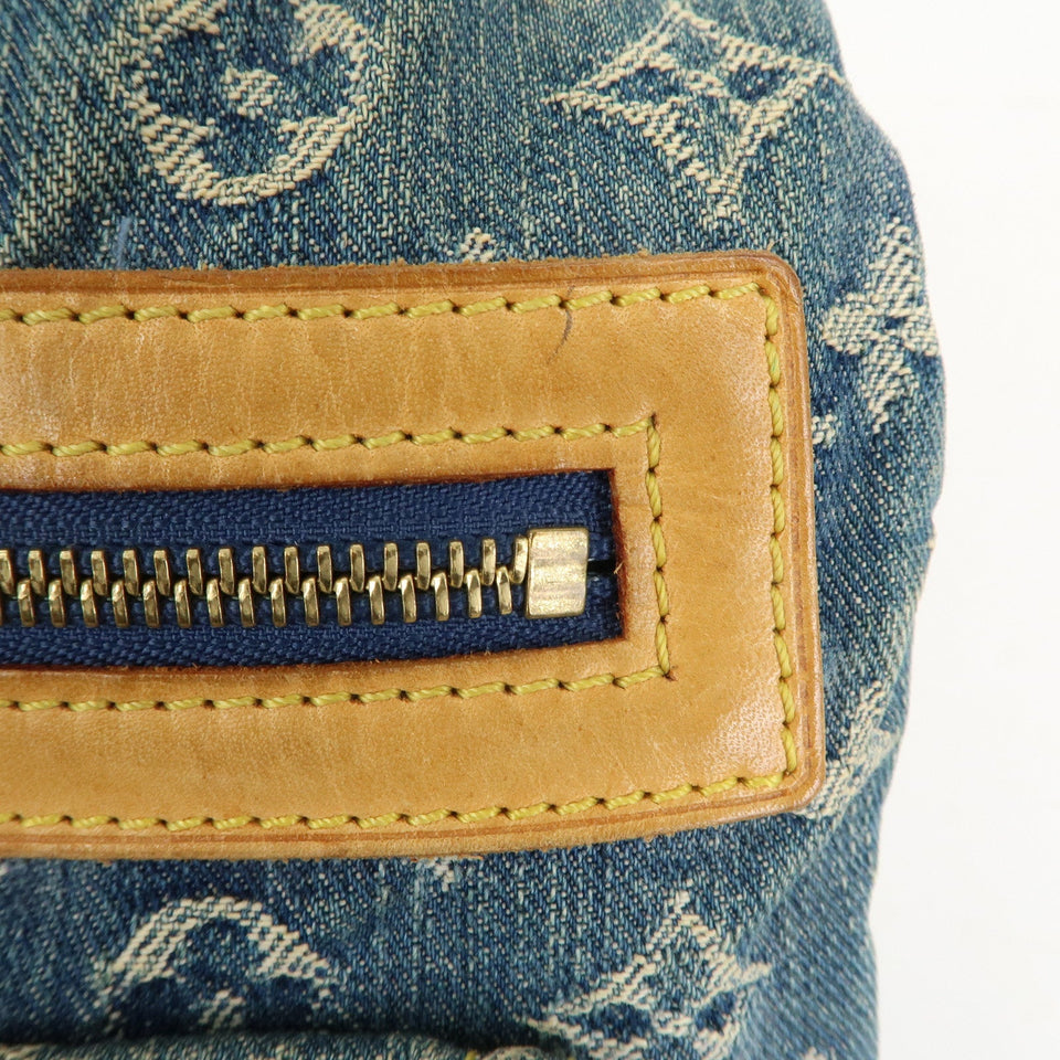 Louis Vuitton Monogram Denim Baggy PM Shoulder Bag M95049