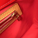 Louis Vuitton Monogram Vernis Lead PM Hand Bag Rouge M91088