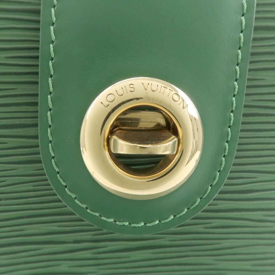 Louis Vuitton Epi Cluny Shoulder Bag Borneo Green M52254