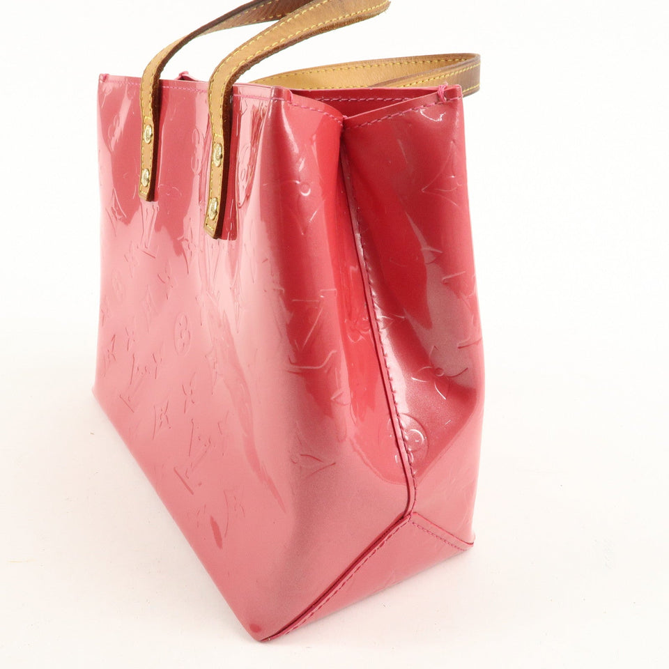 Louis Vuitton Monogram Vernis Lead PM Hand Bag Framboise M9132F