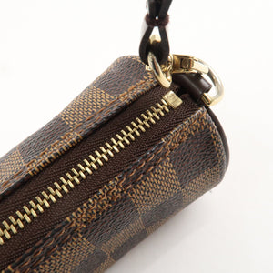 Louis Vuitton Damier Mini Pouch for Papillon Bag Brown