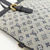 Louis Vuitton Monogram Mini Francoise Shoulder Bag Blue M92208