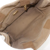 Prada Canapa Mini Canvas 2Way Bag Shoulder Bag Brown B2439G