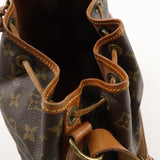 Louis Vuitton Monogram Petit Noe Shoulder Bag Brown M42226