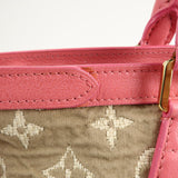 Louis Vuitton Monogram Sabia Cabas Hand Bag MM Rose M93496