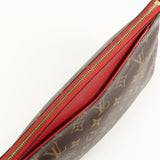 Louis Vuitton Monogram Pallas Beauty Case Brown Red M64123