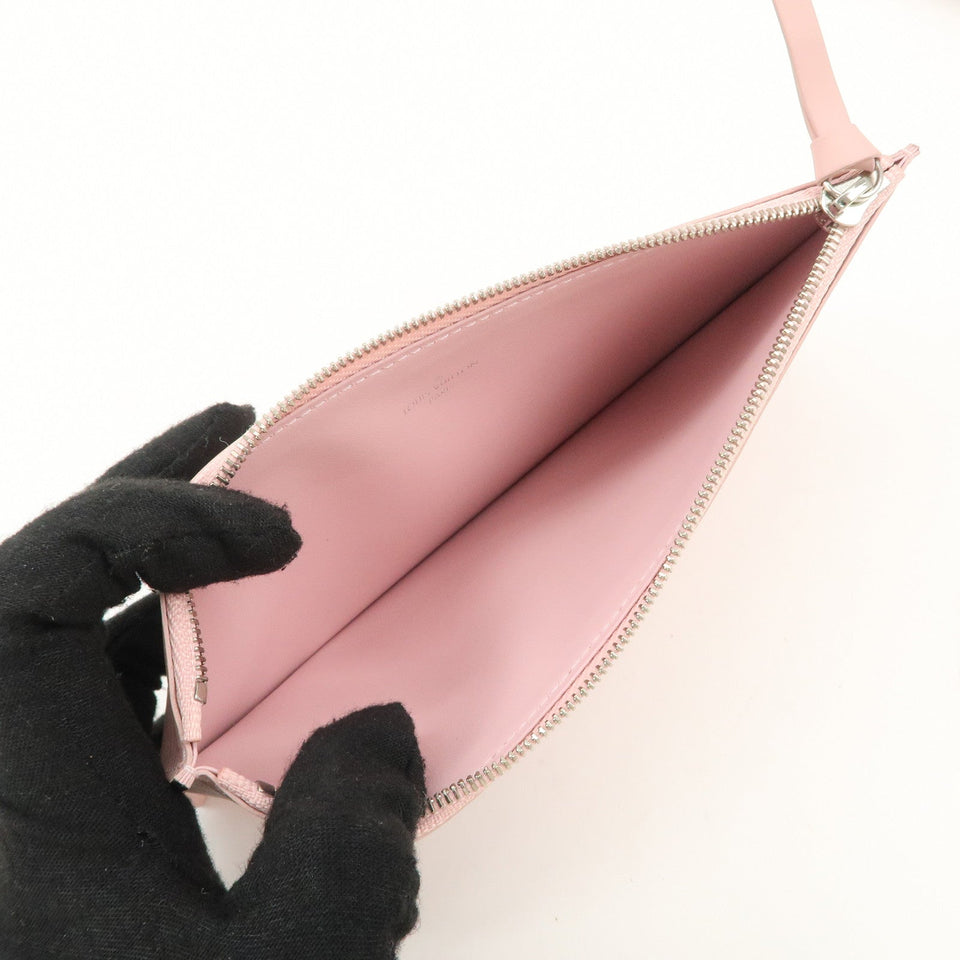 Louis Vuitton Epi Pochette Felicie Shoulder Bag Rose M62467