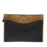 Dior Honeycomb  Canvas Clutch Bag
