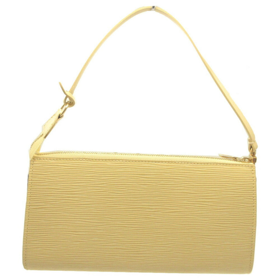 Louis Vuitton Pochette Accessoire  Leather Clutch Bag