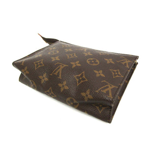 Louis Vuitton Poche Toilette 19  Canvas Clutch Bag