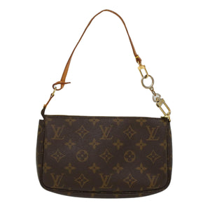 Louis Vuitton Pochette Accessoires  Canvas Clutch Bag