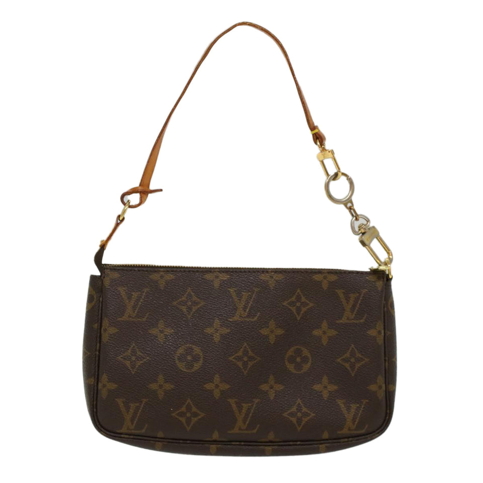 Louis Vuitton Pochette Accessoires  Canvas Clutch Bag